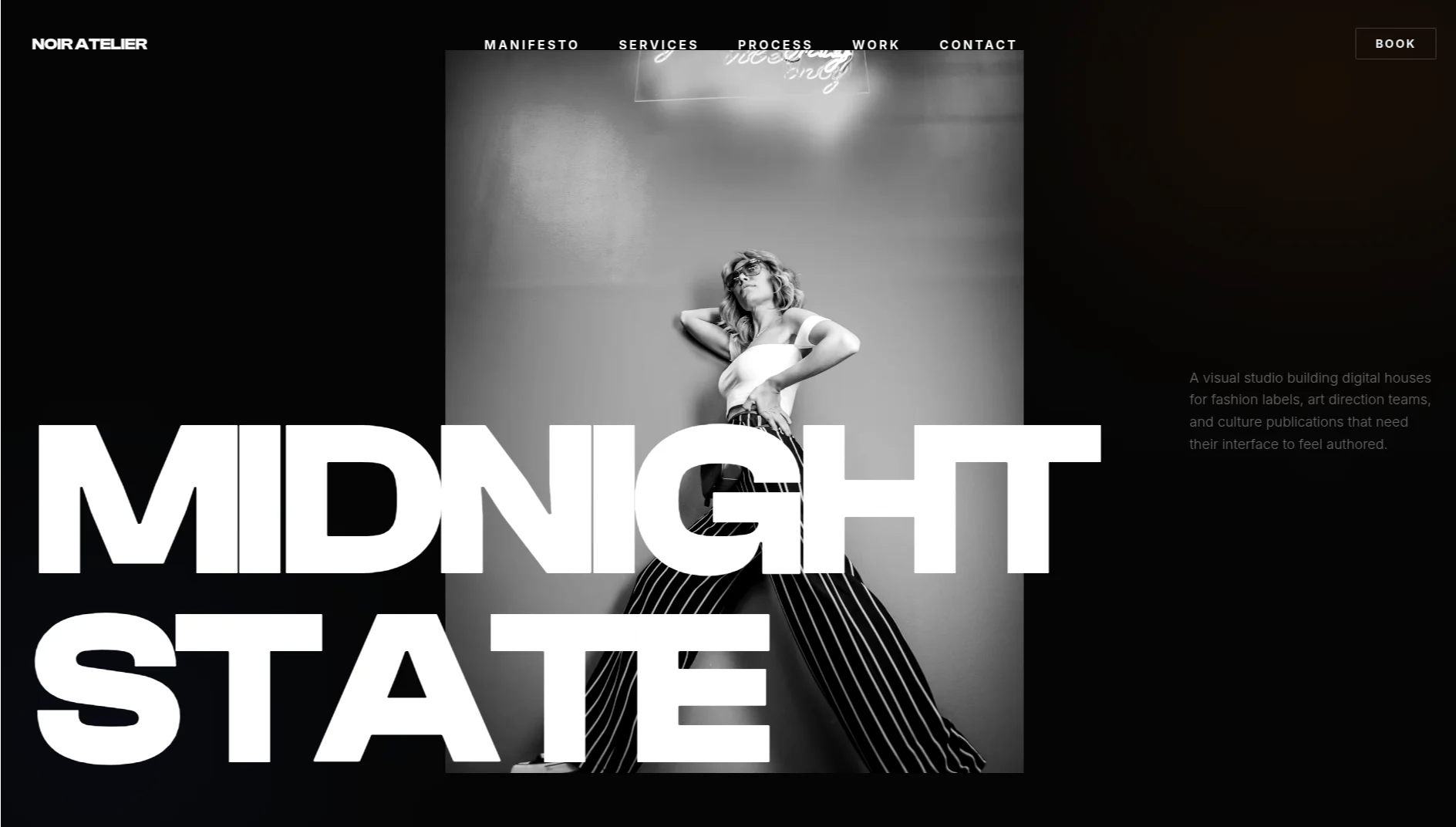 midnight-editorial-ui
